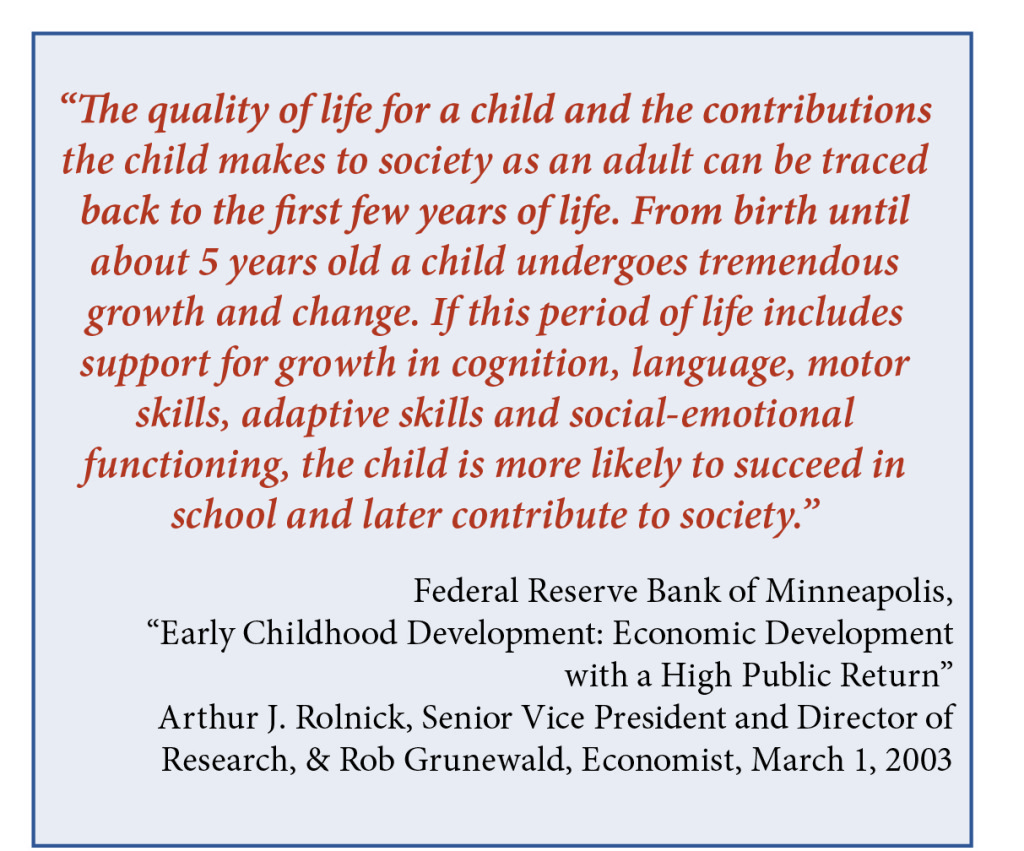 Early Childhood High Rate of Return